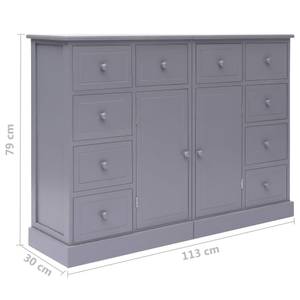 Sideboard 298759-2 Grau