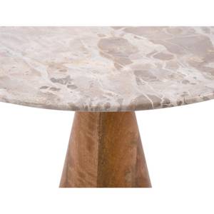 Table d'appoint Force Marron - Pierre - 40 x 35 x 40 cm