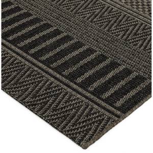 Tapis intérieur extérieur VARA Noir - 240 x 340 cm