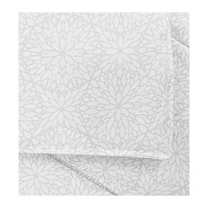 Microfaser Bettenset Grafik 135x200 Weiß - Textil - 135 x 1 x 200 cm