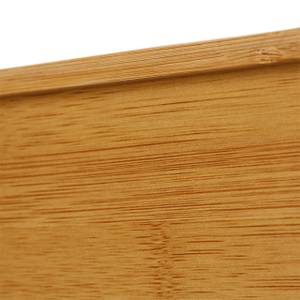 1 x Aufbewahrungskiste Bambus Braun - Bambus - Holzwerkstoff - 20 x 14 x 30 cm