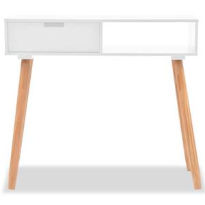 Konsolentisch 299428 Weiß - Holzwerkstoff - Holzart/Dekor - 30 x 72 x 80 cm