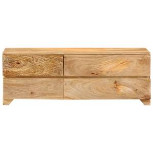 TV-Möbel 246144 Braun - Holzwerkstoff - Massivholz - Holzart/Dekor - 110 x 40 x 30 cm