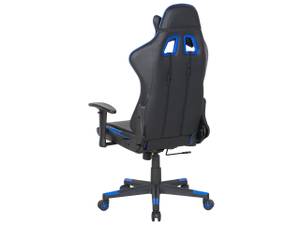 Gaming Stuhl GAMER Schwarz - Blau - Dunkelblau