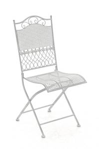 Chaises de jardin Kiran Blanc - Métal - 41 x 91 x 50 cm