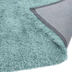 Tapis shaggy tufté FLOOD Bleu-gris - 160 x 230 cm