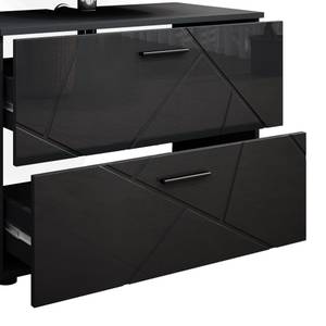 Mobilier de salle de bains Irma Anthracite - Anthracite brillant