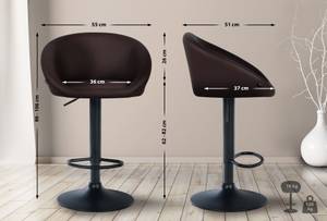 Tabouret de bar Davie Marron