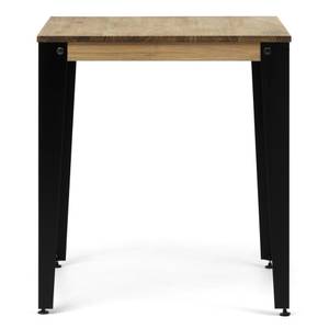 Table Salle a Manger Lunds 80x80 NG-EV Noir