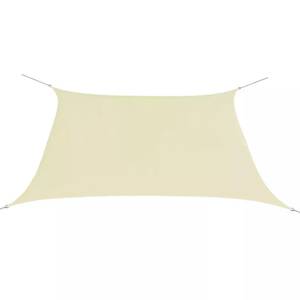 Voile solaire 3016494-2 Blanc - Textile - 360 x 1 x 360 cm