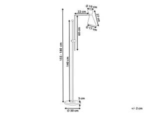 Stehlampen MELAWI Schwarz - Gold