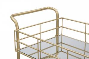 Trolley Gold - Metall - 31 x 80 x 60 cm