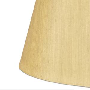 Schirmlampe Antik Gold - Metall - Textil - 39 x 158 x 39 cm