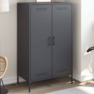 Highboard DE3852 Grau - Metall - 39 x 113 x 68 cm