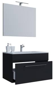 3-pièces lavabo Badinos SP Noir - Noir brillant