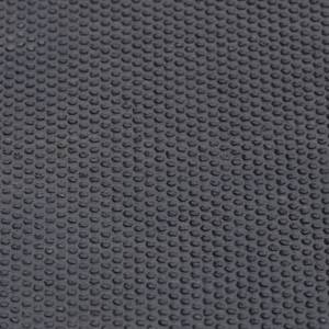 Fußmatte Streifen Beige - Schwarz - Naturfaser - Kunststoff - 60 x 2 x 40 cm
