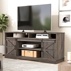 Buffet meuble TV Astraios Ⅶ Marron - Bois manufacturé - Métal - 150 x 82 x 40 cm