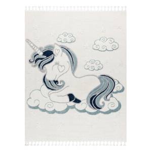 Tapis Yoyo Gd49 Blanc / Gris Licor Blanc - Textile - 140 x 1 x 190 cm