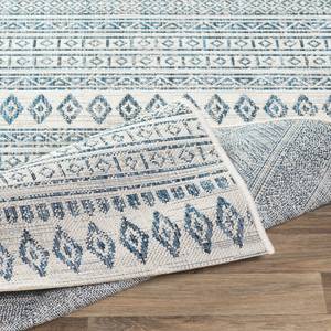 In-/Outdoor-Teppich PRAGUE Blau - Kunststoff - Textil - 130 x 1 x 180 cm