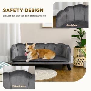 Hundesofa D04-153CG Dunkelgrau