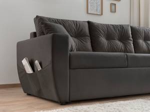 Ecksofa ASTORIA Dunkelgrau