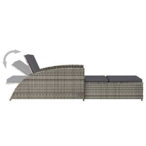 Chaise longue Gris