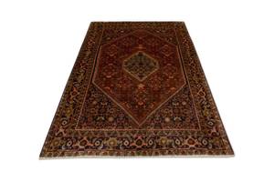 Bidjar - 175x124cm Braun - Naturfaser - 124 x 1 x 175 cm