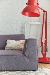 BIG CUBE STYLE Sofaecke Violett - Ecke davorstehend rechts - Longchair davorstehend links