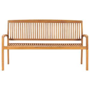 Banc 3007896-2 Gris - Bois massif - Bois/Imitation - 159 x 90 x 57 cm