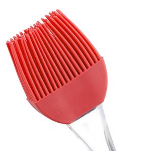 Backpinsel Set aus Silikon Rot - Kunststoff - 7 x 30 x 7 cm