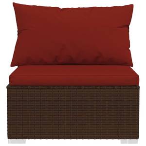 Garten-Lounge-Set (10-teilig) 3013634-11 Braun - Rot - Rotbraun