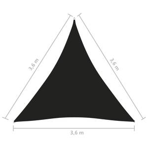 Sonnensegel 3016492-2 Schwarz - 360 x 360 x 360 cm