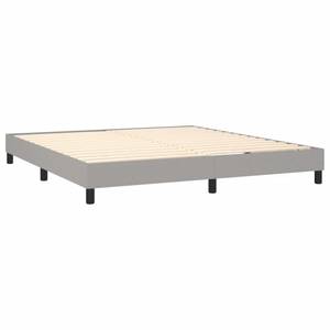 Boxspringbett 3017265-8 Hellgrau - Breite: 160 cm