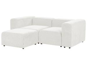 2-Sitzer Sofa FALSTERBO Cremeweiß - Weiß - Naturfaser