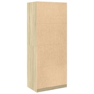 Kleiderschrank 298537-7 Eiche Sonoma Dekor - Breite: 80 cm