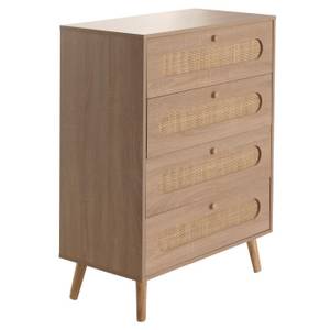 Kommode M38 Braun - Holzwerkstoff - Holz teilmassiv - 71 x 101 x 42 cm