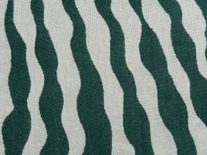 Kuscheldecke BARTAR Grün - Weiß - Textil - 130 x 1 x 170 cm