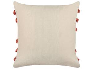 Coussin décoratif PLEIONE Beige - Crème - Orange - Nombre de pièces dans le lot : 2