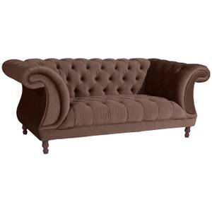 Ivette Sofa 2-Sitzer Braun