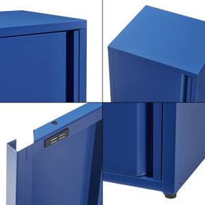 Armoire métallique Burlöv Bleu