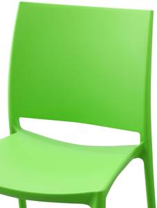 Chaises de jardin Meton Vert - Matière plastique - 42 x 81 x 49 cm