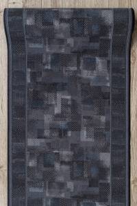 Tapis de Couloir Antidérapant Trib Gris - Textile - 80 x 1 x 140 cm