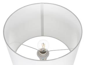 Lampe de table OKARI Doré - Blanc - Verre - 33 x 63 x 33 cm