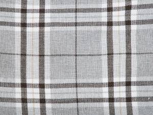 Pouf DROP LINEN Gris - Textile - 63 x 73 x 75 cm