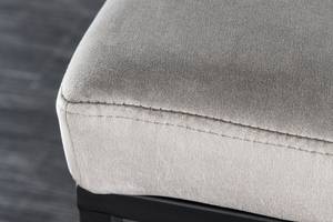 Sitzbank PETIT BEAUTÉ Grau - Textil - 80 x 41 x 35 cm