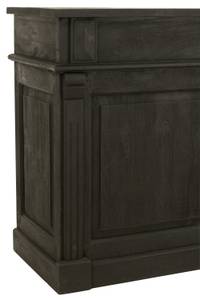 Buffetschrank BLK LOMBOK Schwarz - Holz teilmassiv - 55 x 106 x 180 cm