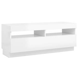 Meuble tv 3009233 Blanc brillant - Largeur : 100 cm