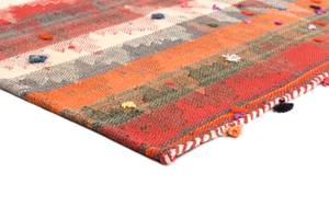 Teppich Jajim CCXVII Rot - Textil - 136 x 1 x 219 cm