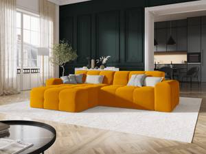 Ecksofa KENDAL 4 Sitzplätze Orange