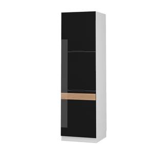 Meuble pour four Fame-Line 39899 Noir - Blanc - Bois manufacturé - 50 x 206 x 58 cm